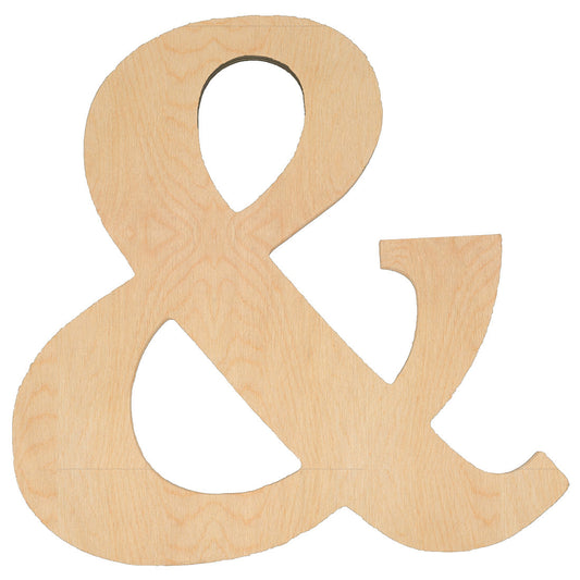 wood letter