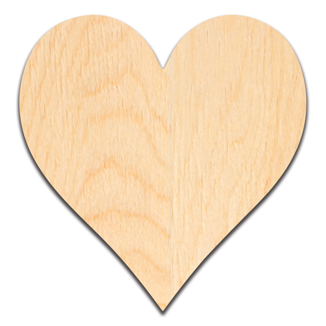 18 inch Wooden Symbol Heart - This 18 inch Unfinished Wood Heart is Ready for Painting or Decorating. for Signs, Home Wall Decor, Office Decor, Letter Wall Decor, Party or Wedding Decorations.