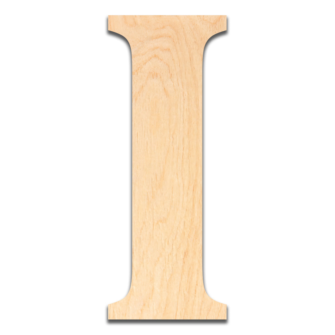 wood letter 6 inch