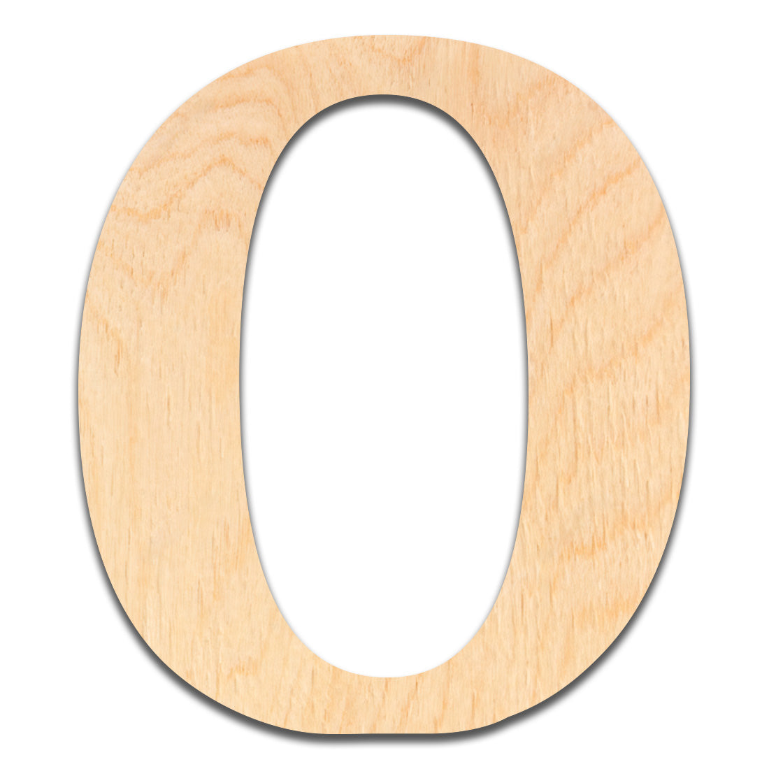 18 inch Wooden Letter O - This 18 inch Unfinished Wood Letter is Ready for Painting or Decorating. for Signs, Home Wall Decor, Office Decor, Letter Wall Decor, Party or Wedding Decorations.