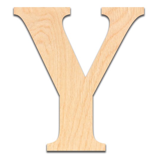 wood letter 6 inch